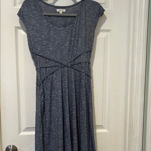Heather Gray Casual Dress